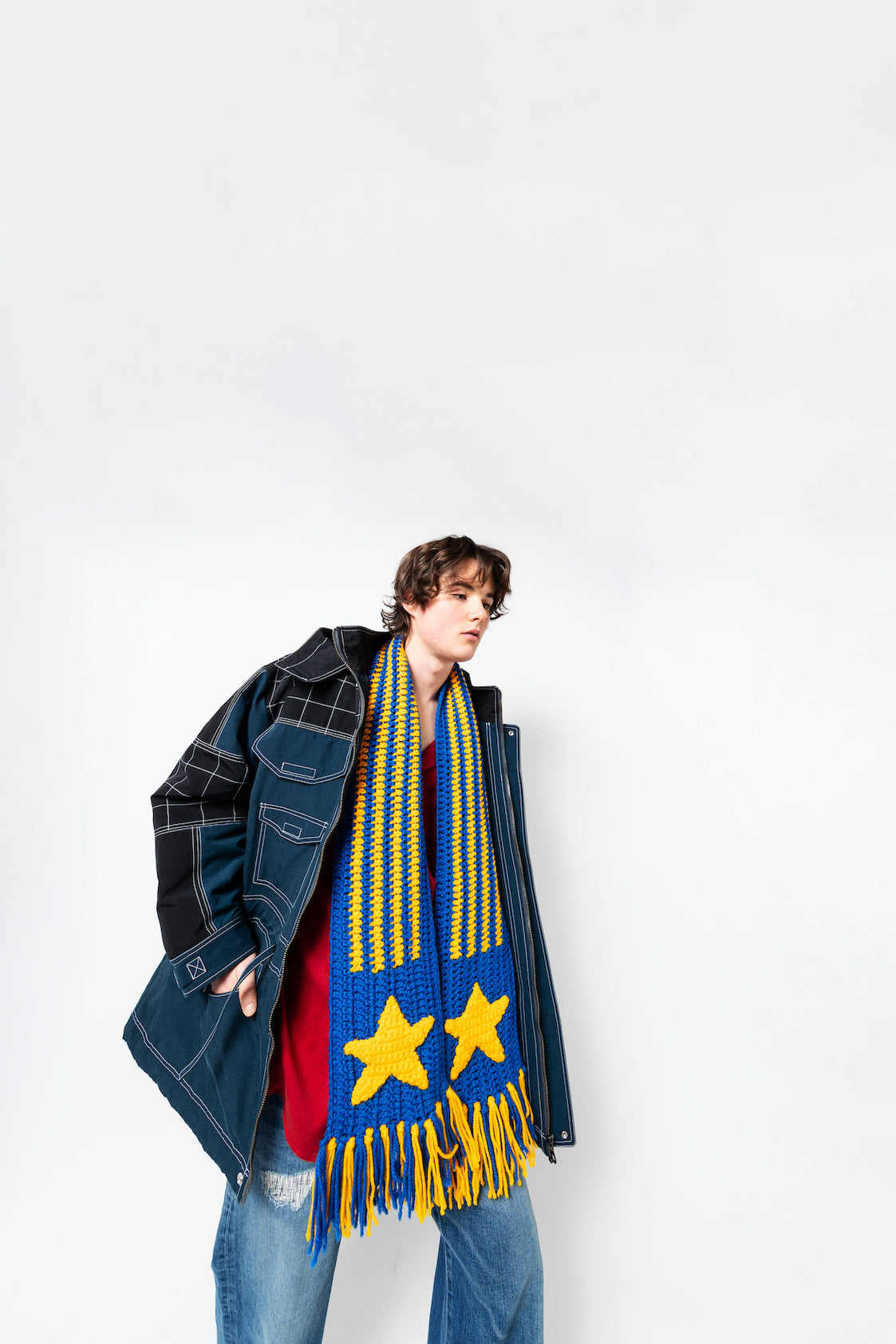 EXTREME OVER JACKET (NAVY)