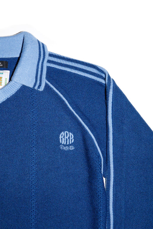 KNITTING SOCCER JERSEY (NAVY)