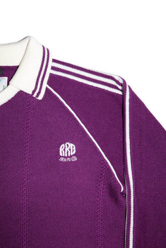 KNITTING SOCCER JERSEY (PURPLE)