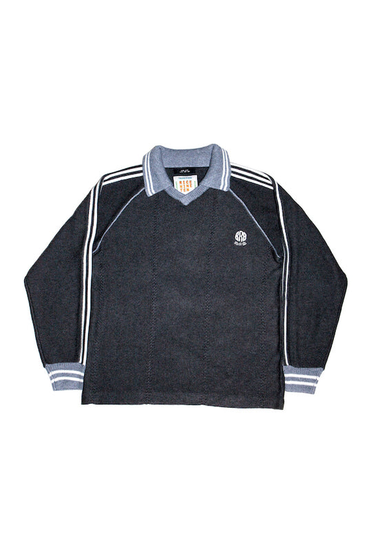 KNITTING SOCCER JERSEY (DARK GRAY)