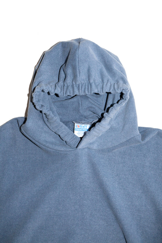 CINCHED HOODIE SWEATSHIRT (BLUE)