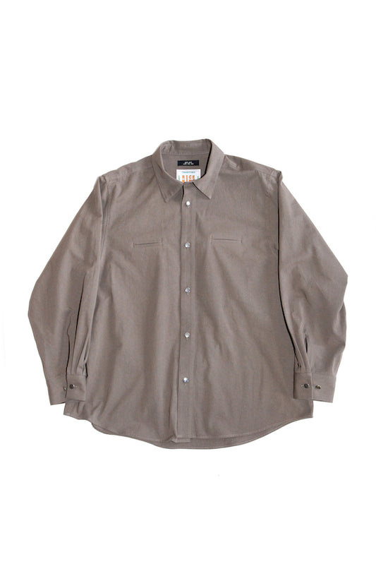SUN DRYING TWILL SHIRT (GRAY)