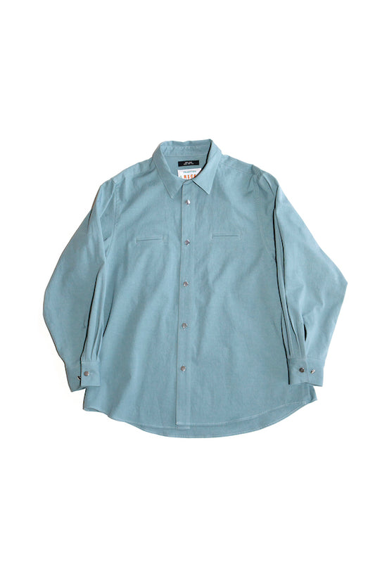 SUN DRYING TWILL SHIRT (LIGHT BLUE)