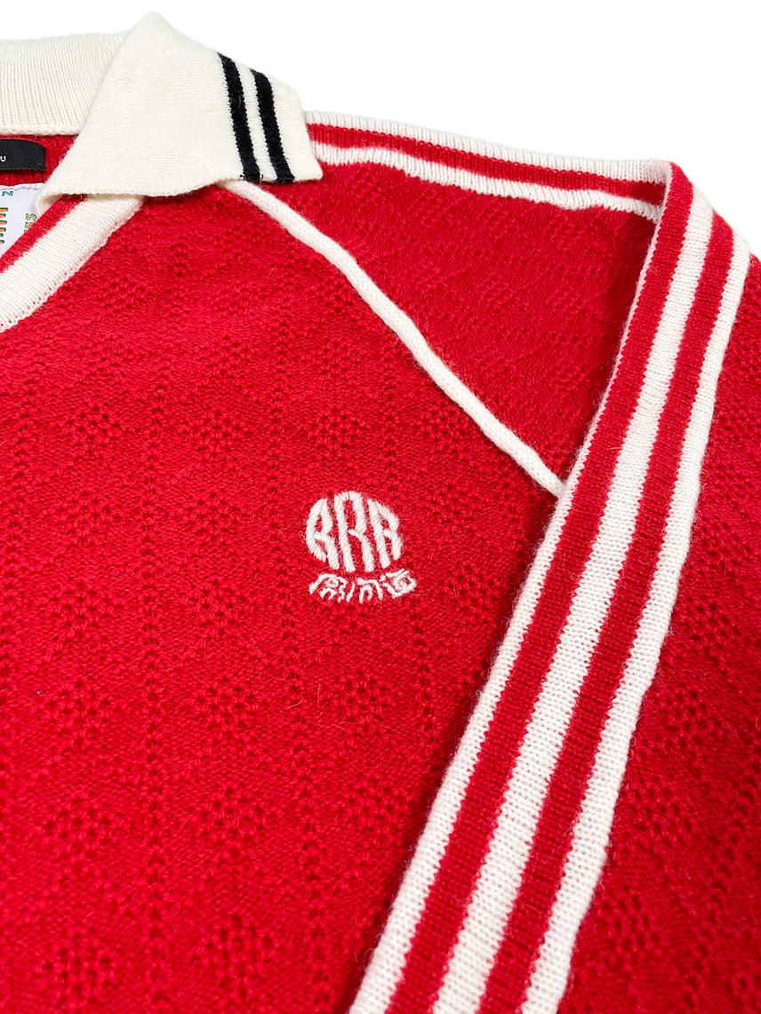 KNITTING CLASSIC SOCCER JERSEY (RED)