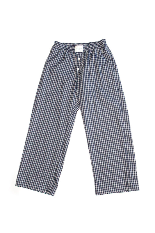 PAJAMA PANTS (BLACK × WHITE)