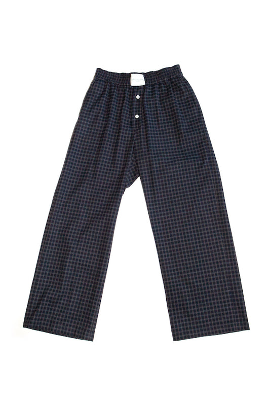 PAJAMA PANTS (BLACK × GRAY)