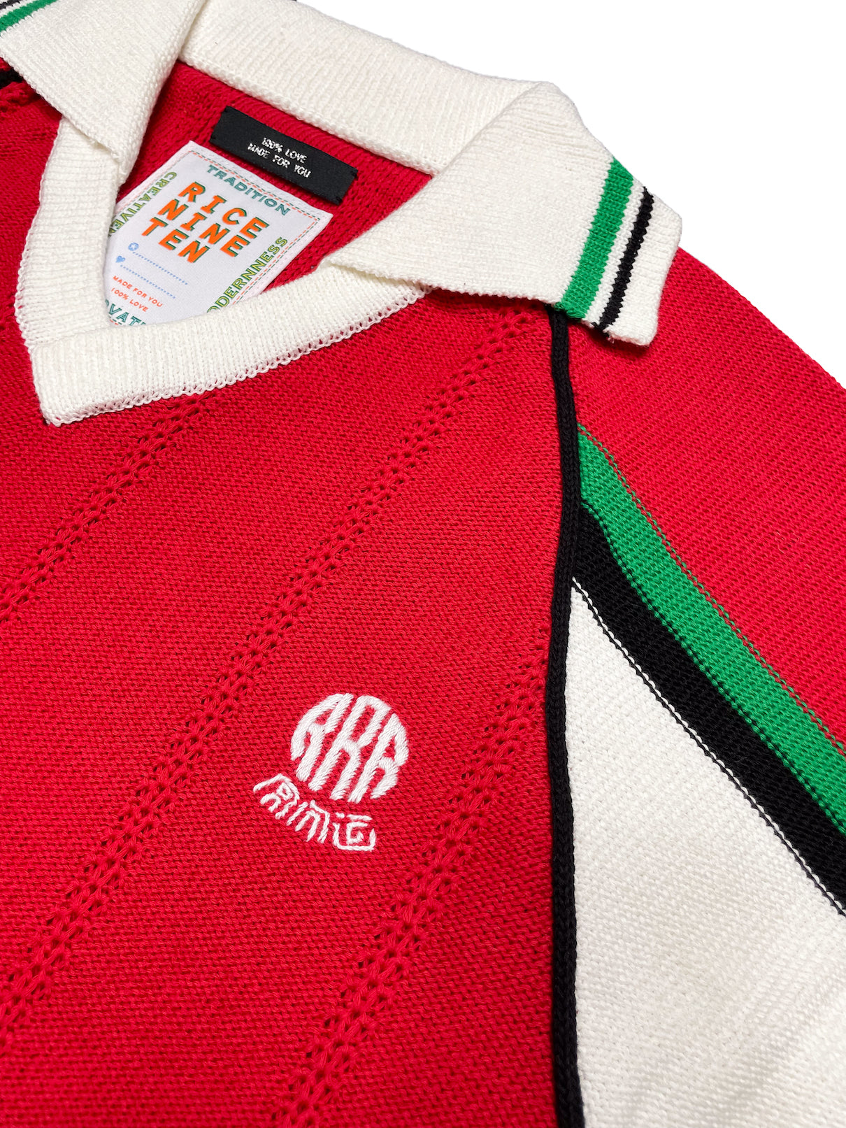 Knitting Soccer Jersey (RED)