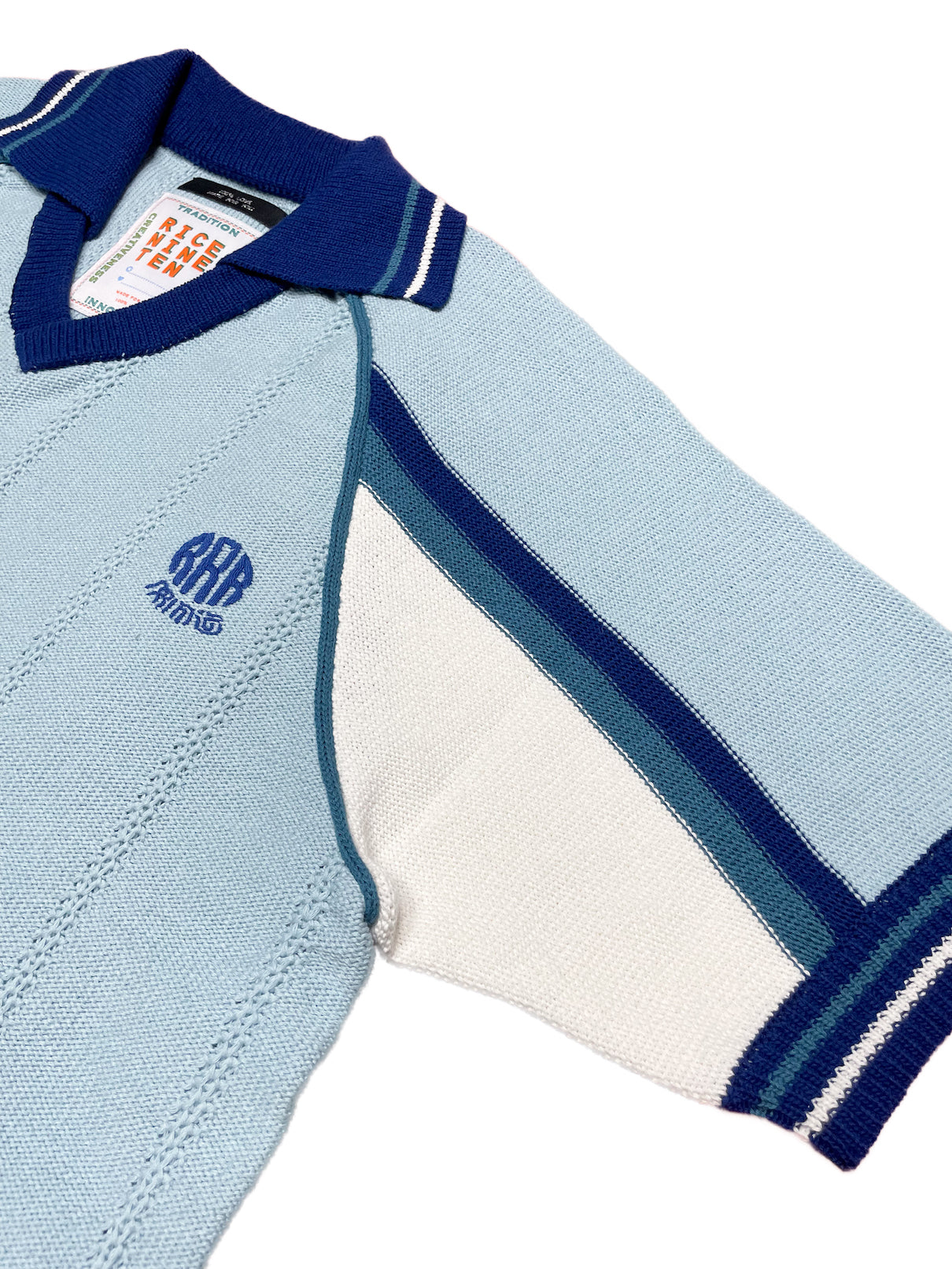 Knitting Soccer Jersey (LIGHT BLUE)