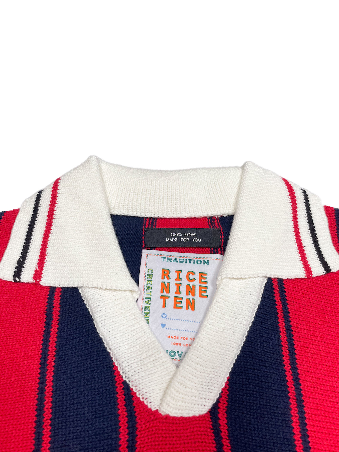 Knitting Long Sleeve Soccer Jersey (RED)