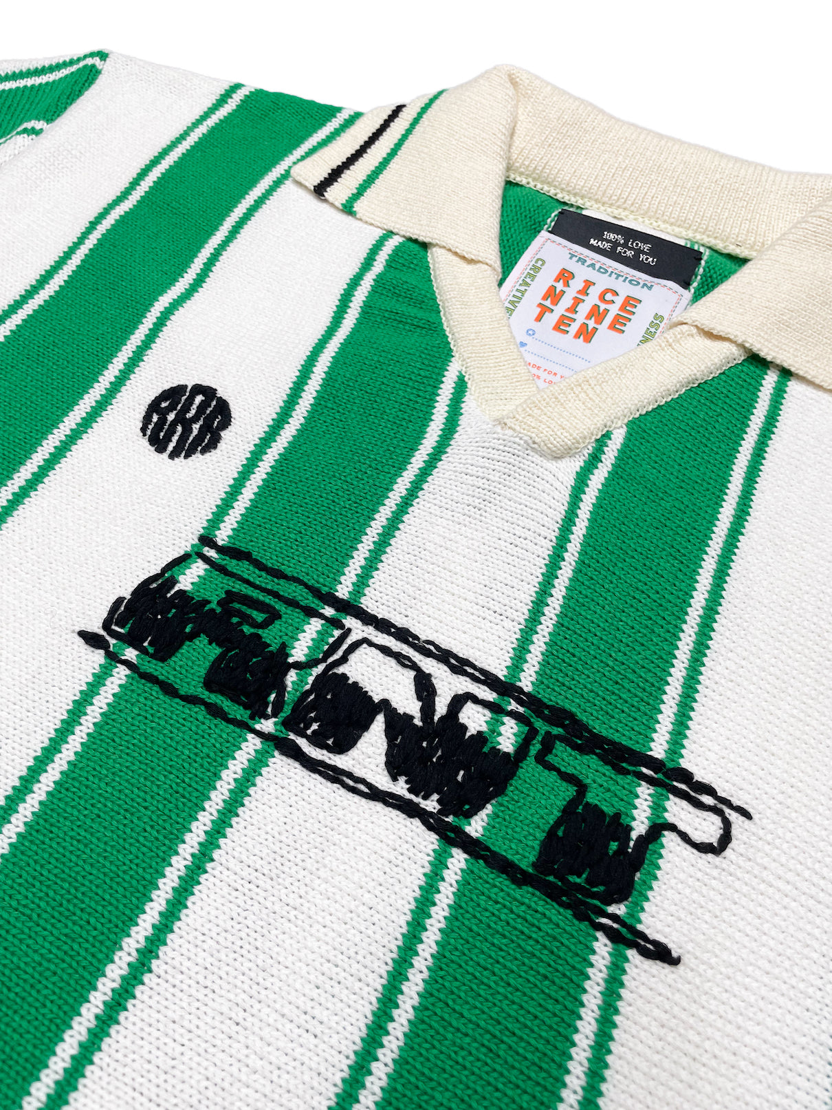 Knitting Long Sleeve Soccer Jersey (GREEN)