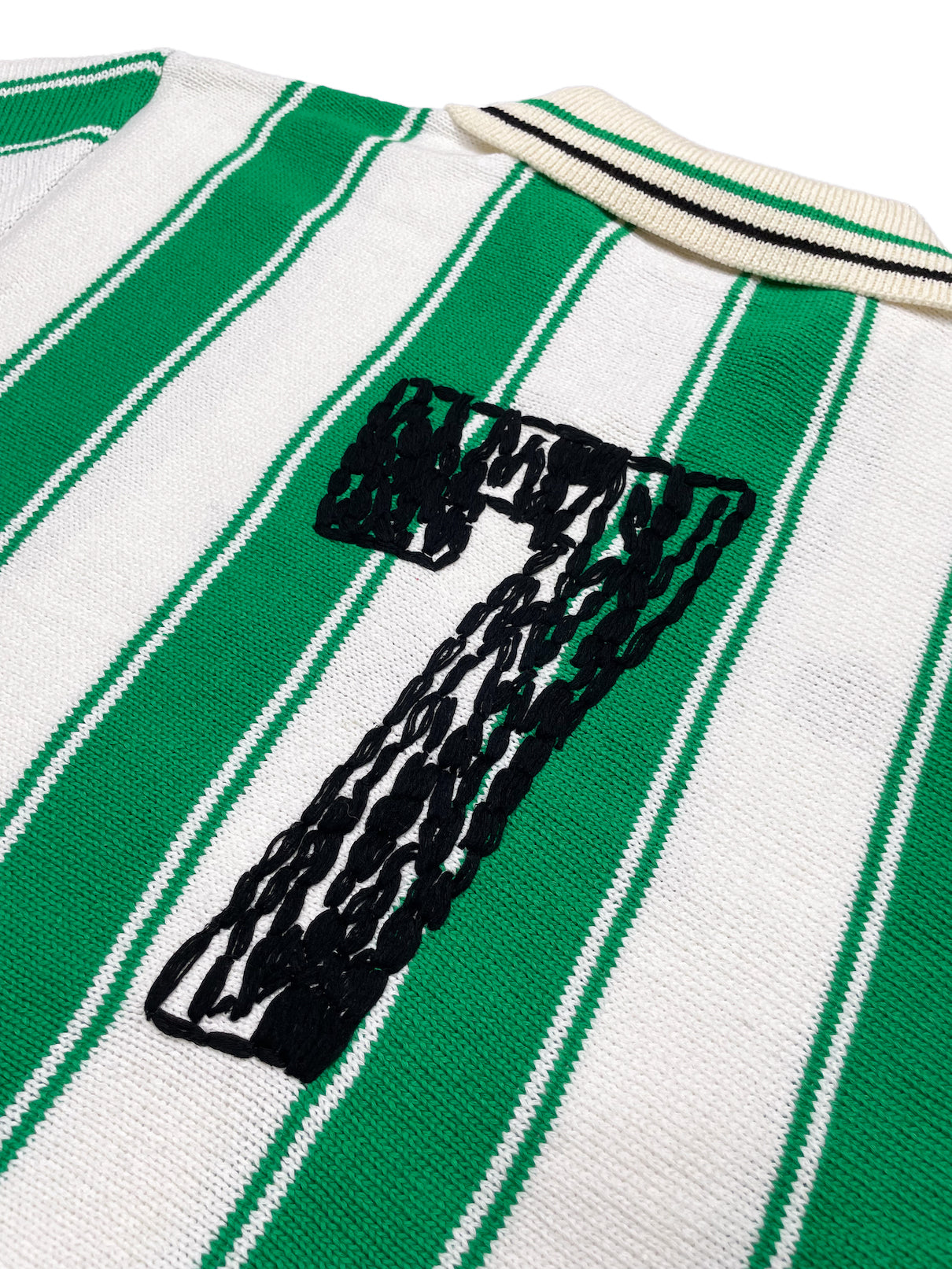 Knitting Long Sleeve Soccer Jersey (GREEN)