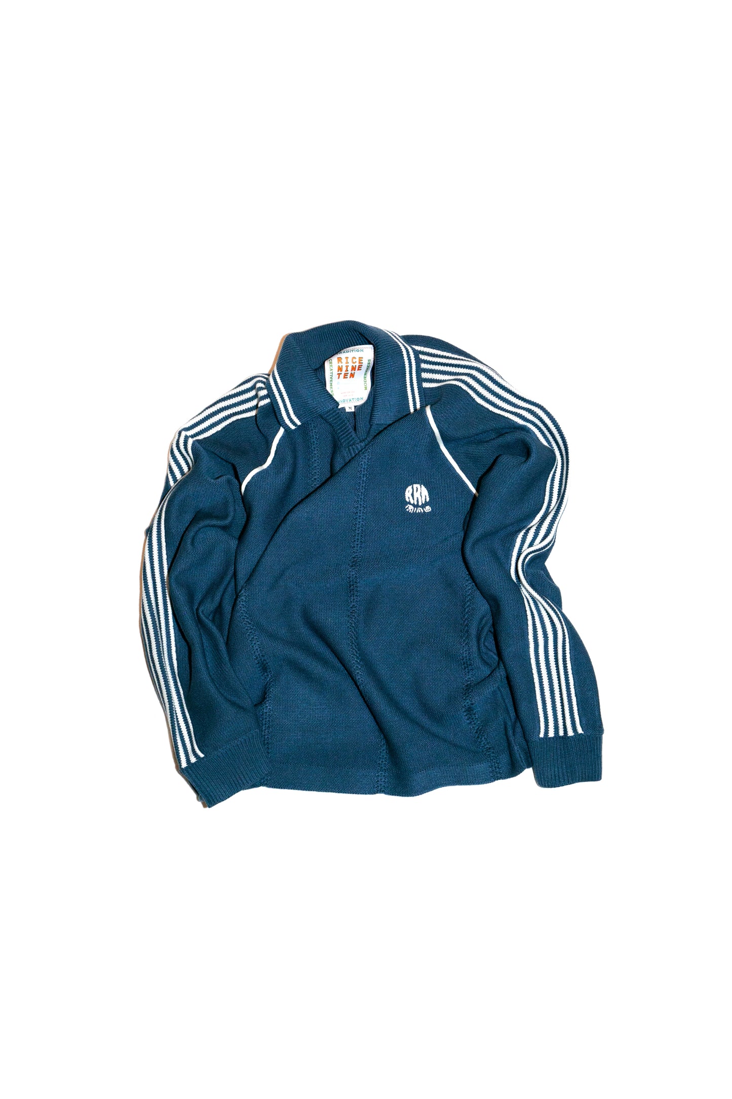 KNITTING GAME SHIRT (DARK BLUE)
