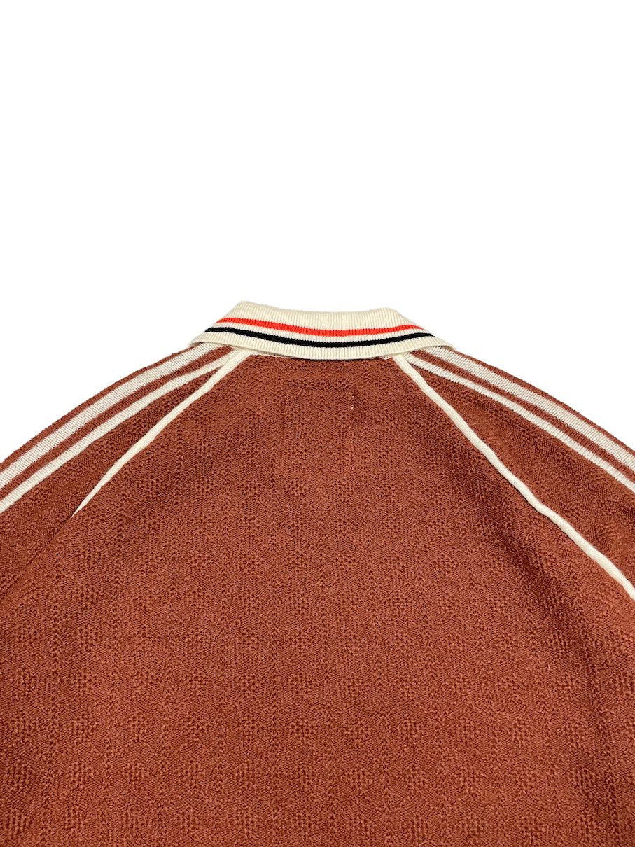 KNITTING CLASSIC SOCCER JERSEY (BROWN)