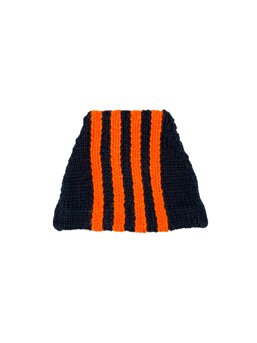 HAND KNITTED CAP (BLACK)