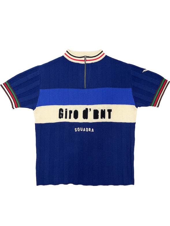 Knitting Cycling Jersey (NAVY)
