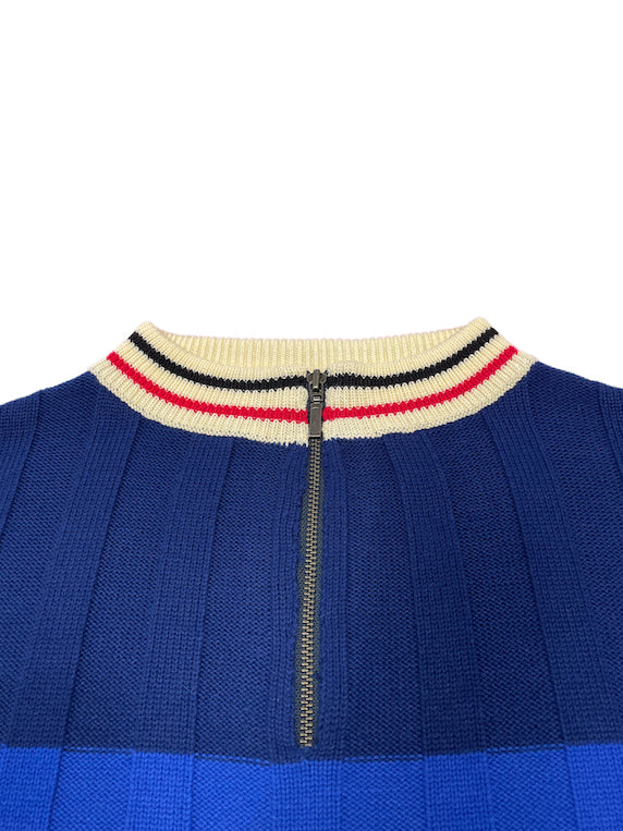 Knitting Cycling Jersey (NAVY)