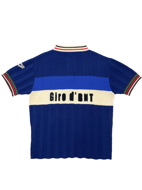 Knitting Cycling Jersey (NAVY)