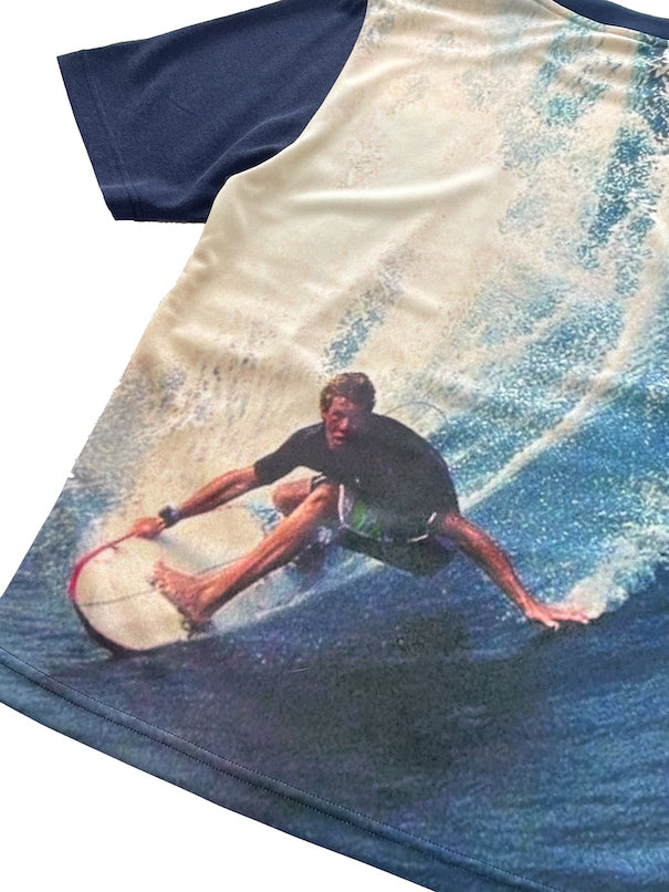 PHOTO PRINT TEE (NAVY)