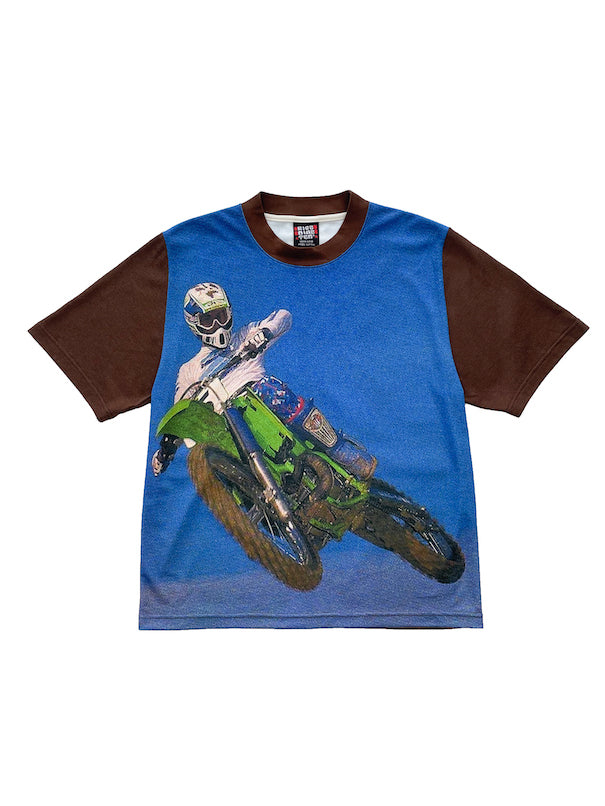 PHOTO PRINT TEE (BROWN)