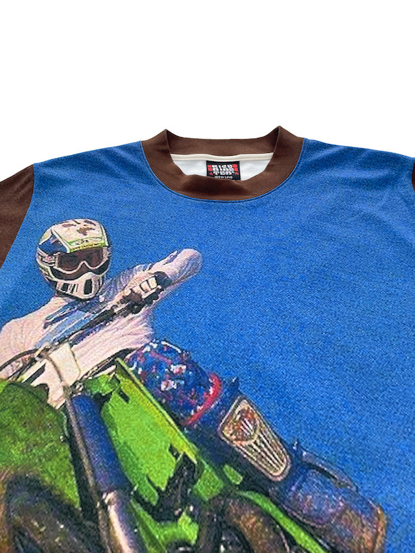 PHOTO PRINT TEE (BROWN)