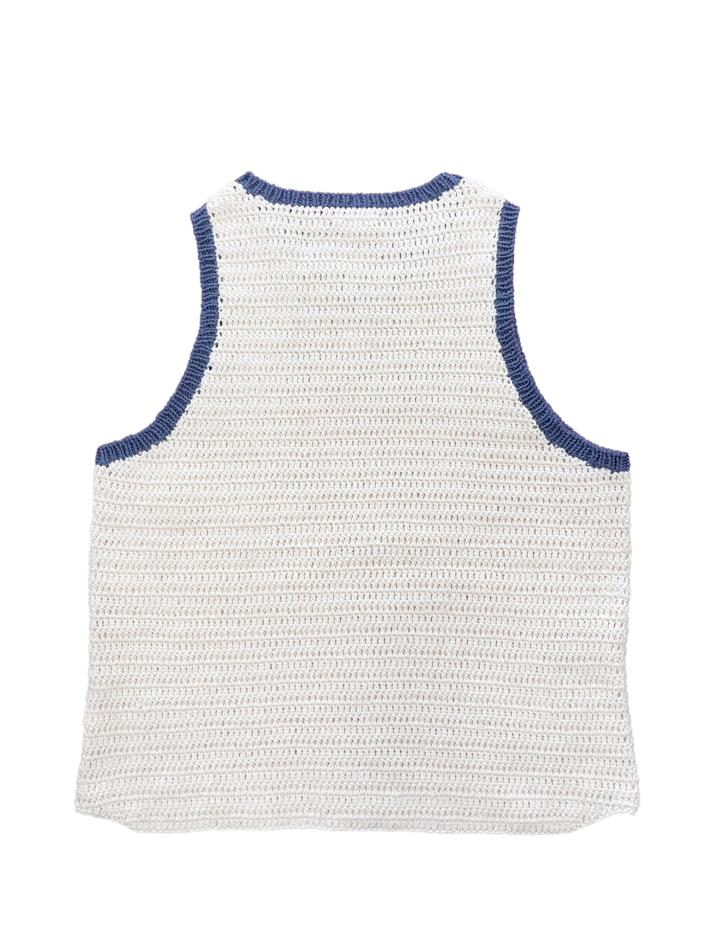CROCHET TRIM TANK TOP (OFF WHITE)