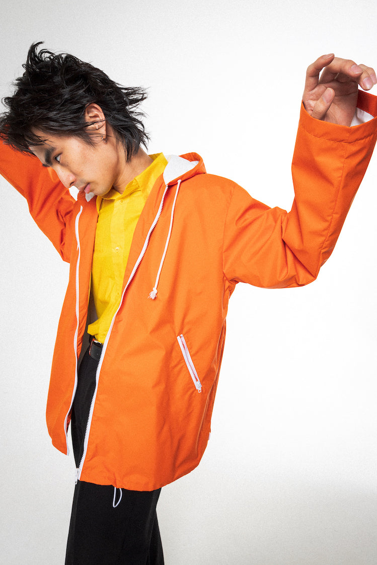 HALF BENCH COAT (ORENGE) 