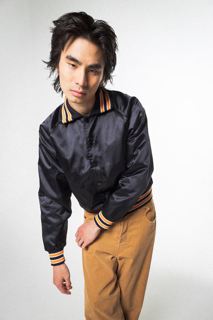 VARSITY JACKET (BLACK)