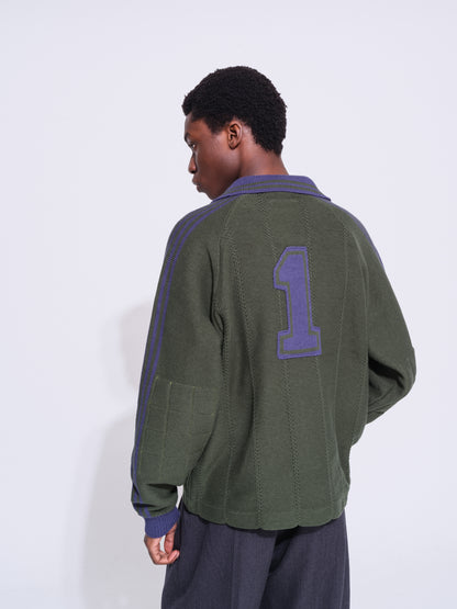 KNITTED GOALEE SWEATER(GREEN)