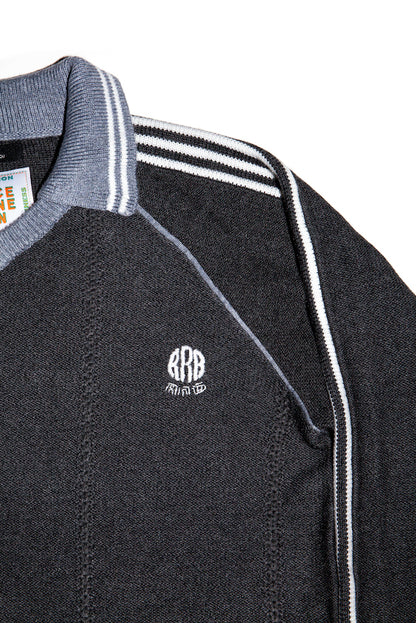 KNITTING SOCCER JERSEY (DARK GRAY)