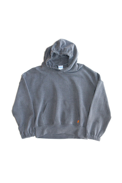 CINCHED HOODIE SWEATSHIRT (GRAY)