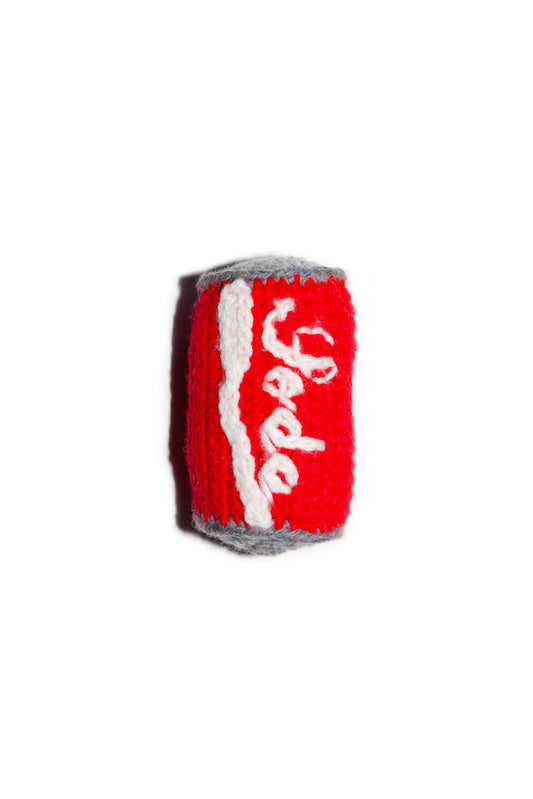 HAND KNITTING SODA CAN (kind of C)