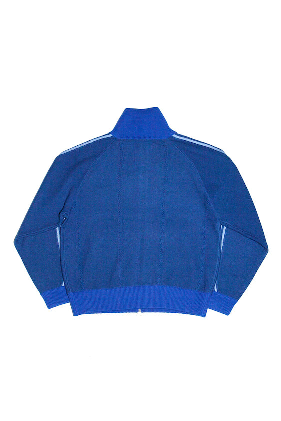 KNITTED TRACK JACKET (NAVY) – RICE NINE TEN e-store