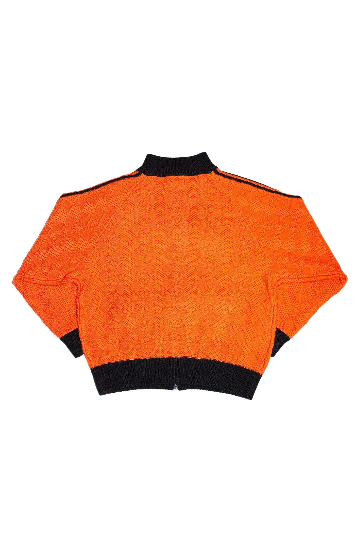 KNITTED TRAINING JACKET (ORANGE) 