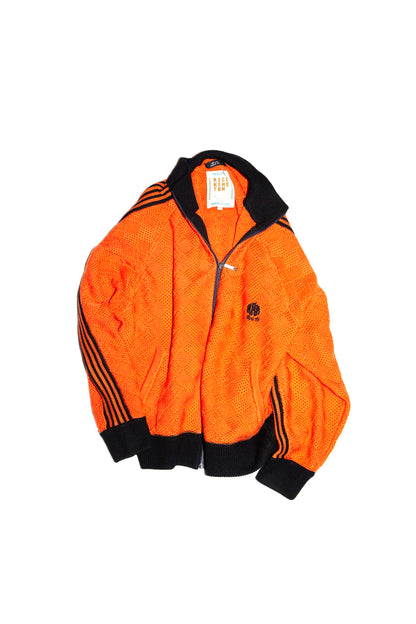 KNITTED TRAINING JACKET (ORANGE) 