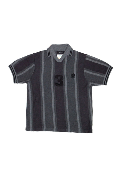 KNITTED SOCCER SHIRT(DARK GRAY)