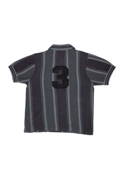 KNITTED SOCCER SHIRT(DARK GRAY)