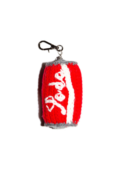 HAND KNITTING SODA CAN KEY RING (COK)