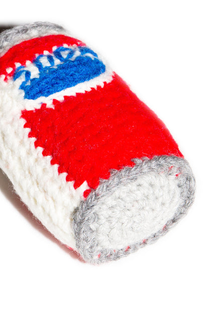 HAND KNITTING SODA CAN KEY RING (PEP)