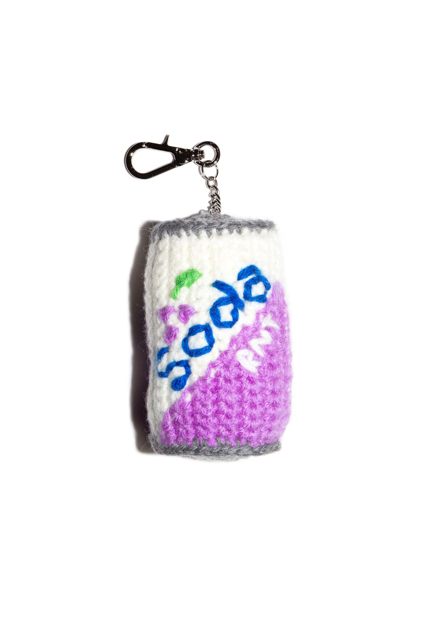 HAND KNITTING SODA CAN KEY RING (FAN-G)