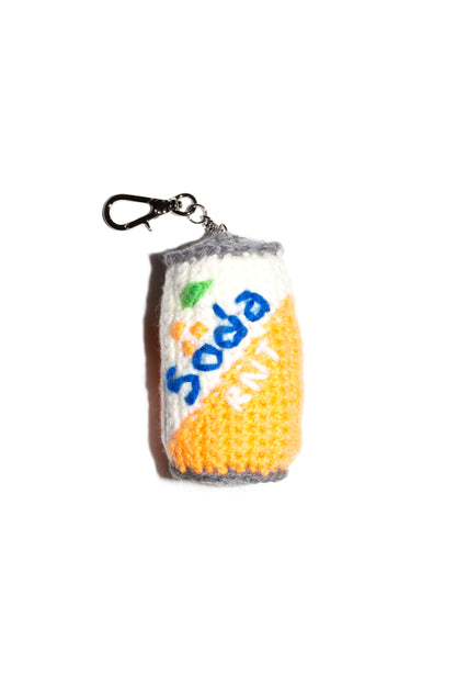 HAND KNITTING SODA CAN KEY RING (FAN-O)