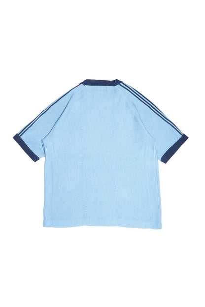 KNITTED TRAINING T-SHIRT (LIGHT BLUE)