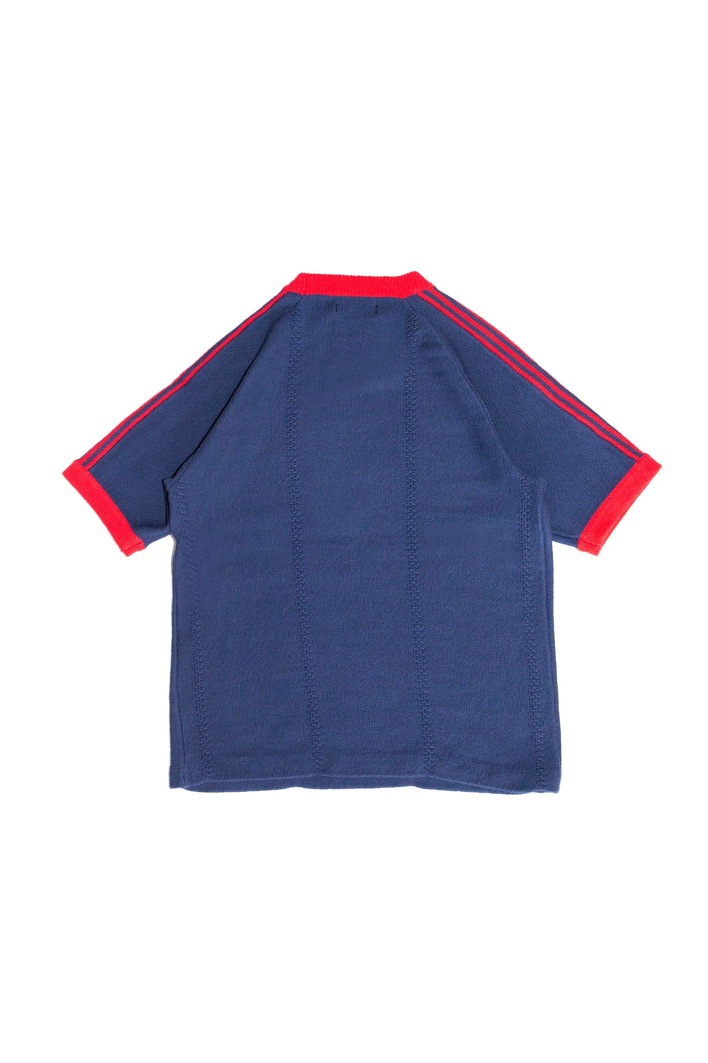 KNITTED TRAINING T-SHIRT (NAVY)