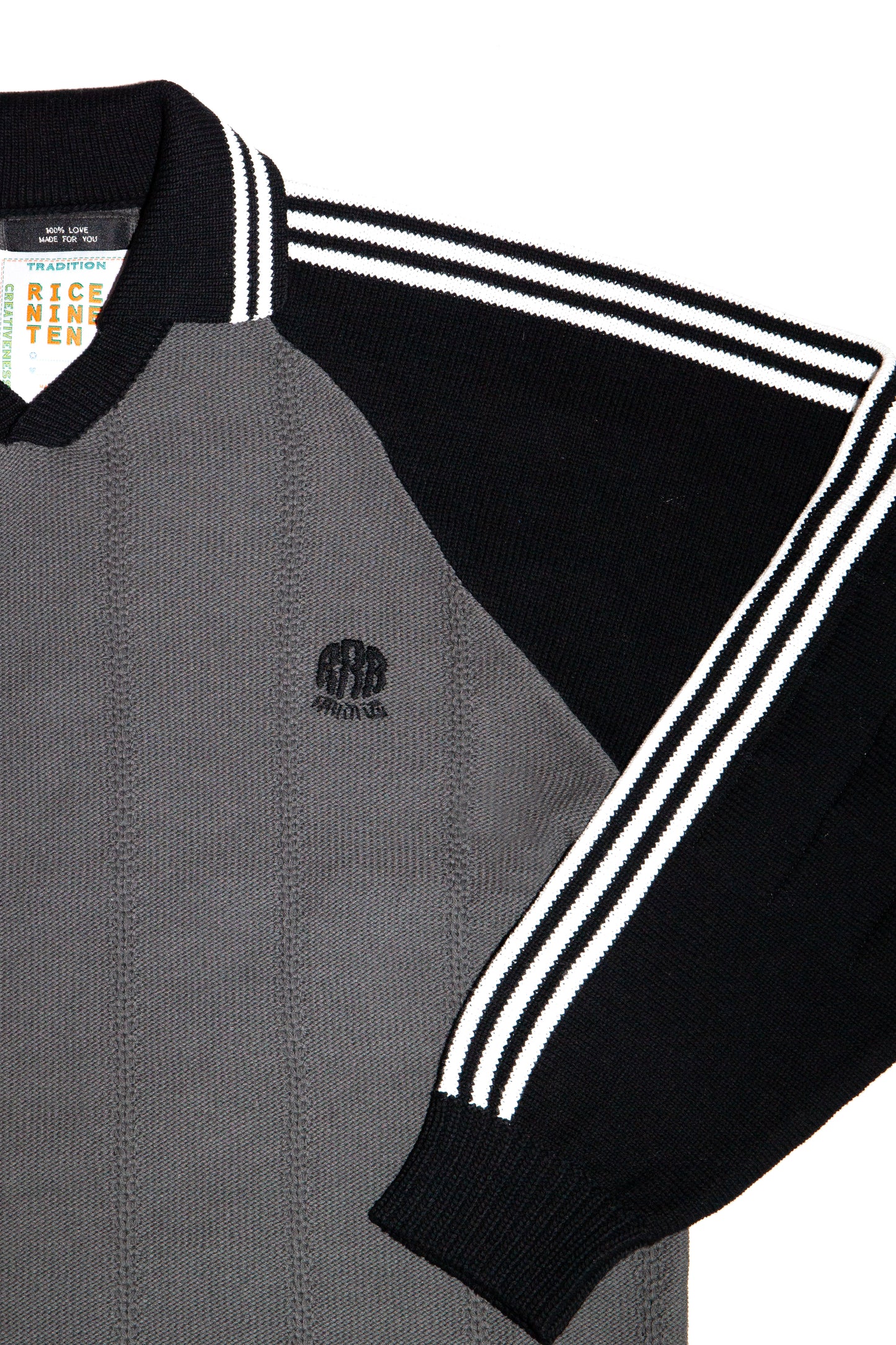 KNITTED GOALEE SWEATER(GRAY)