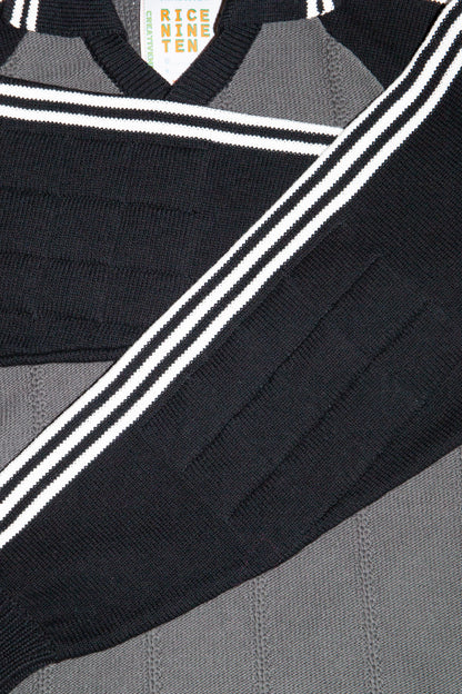 KNITTED GOALEE SWEATER(GRAY)