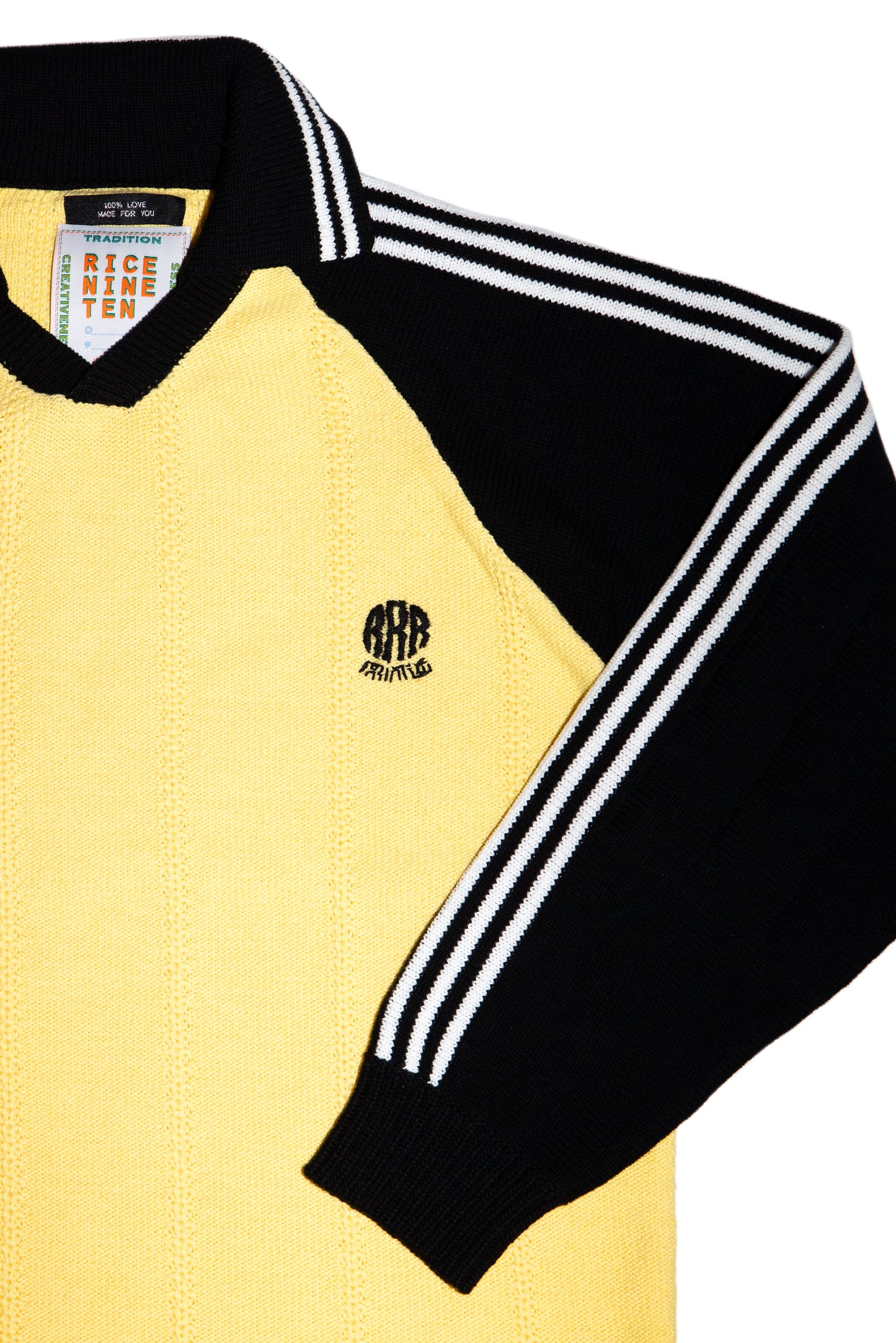 KNITTED GOALEE SWEATER(YELLOW)