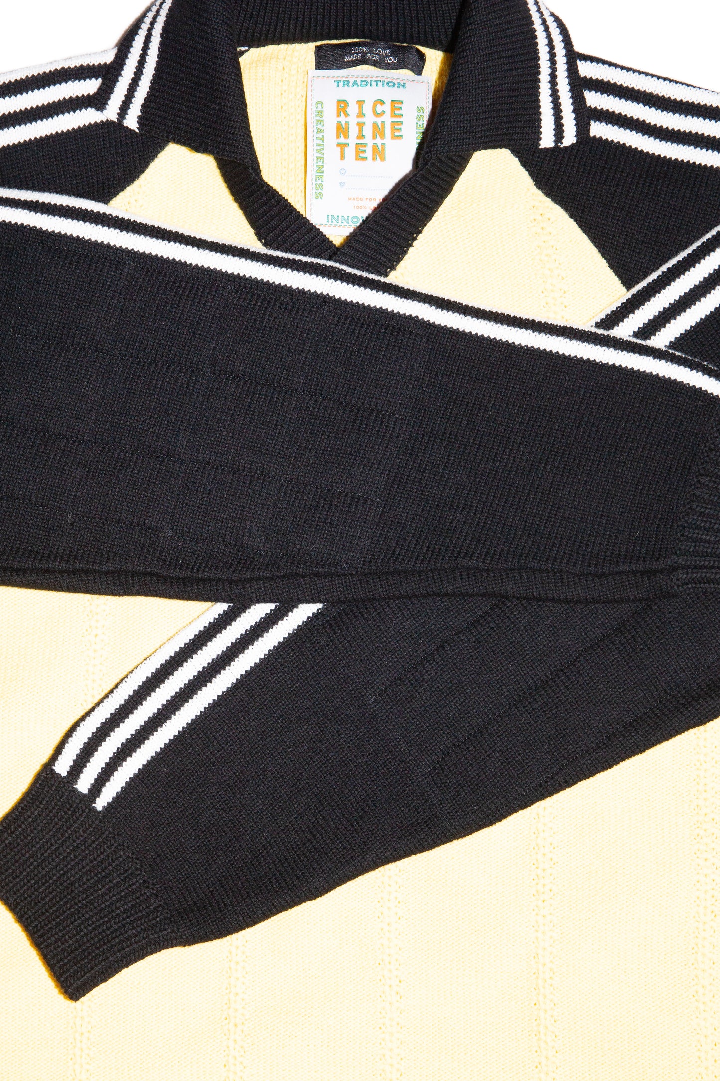 KNITTED GOALEE SWEATER(YELLOW)