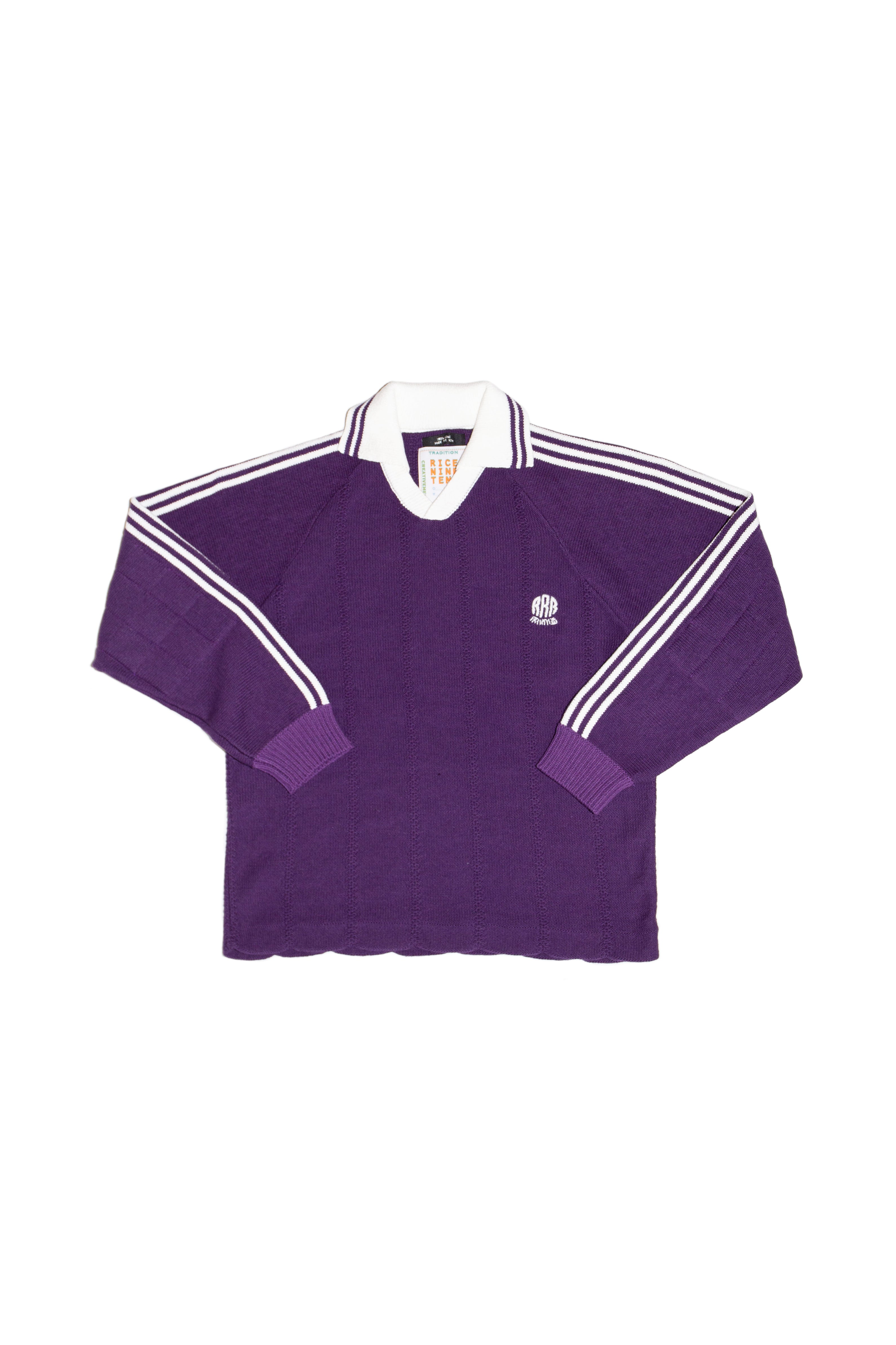 KNITTED GOALEE SWEATER(PURPLE) – RICE NINE TEN e-store