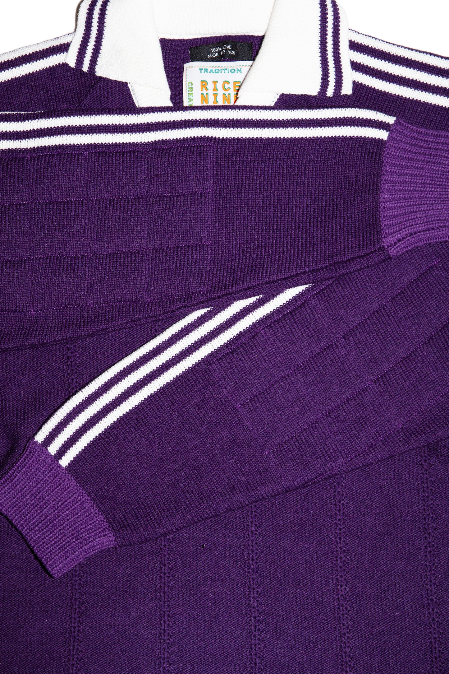 KNITTED GOALEE SWEATER(PURPLE)