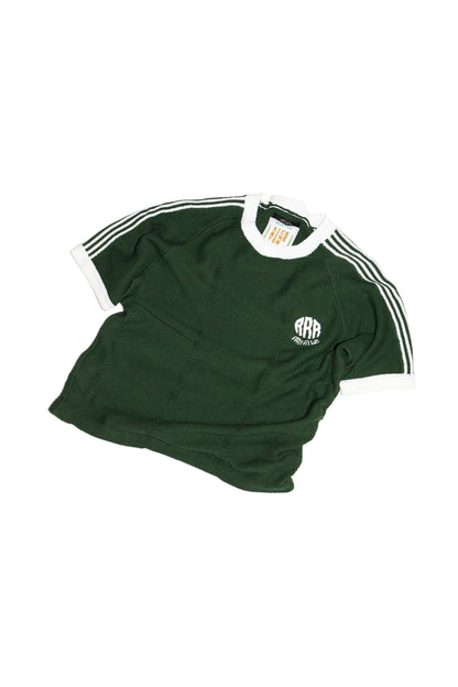 KNITTED TRAINING T-SHIRT (DARK GREEN)