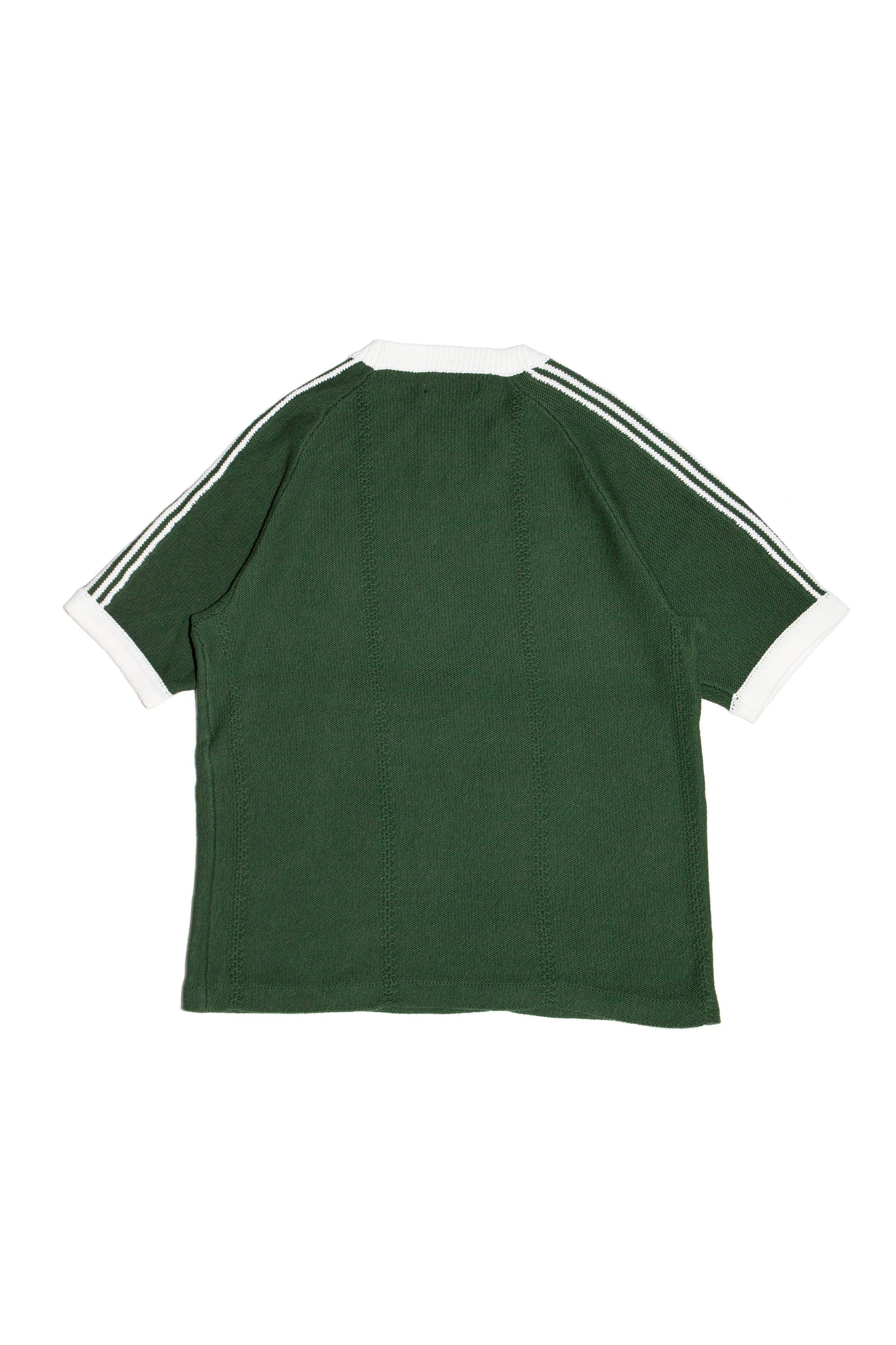 KNITTED TRAINING T-SHIRT (DARK GREEN)